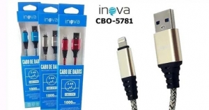 Cabo de dados Inova Iphone Cabo de dados Inova Iphone