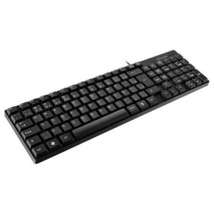 TECLADO BASICO SLIM PRETO USB (05)