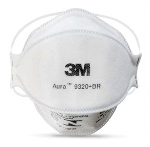 RESPIRADOR AURA 9320BR PFF2 BRANCO 3M