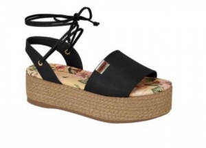 Sandália Plataforma Moleca Napa Turim