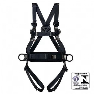 [CINTO PARAQUEDISTA ABD 3 PONTOS C/ REGULAGEM TOTAL DIELETRICO