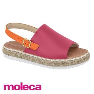 SANDALIA COM PRESILHA MOLECA - 5447.414