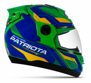 CAPACETE EVOLUTION G8 PATRIOTA TAM.62 VD/AZ