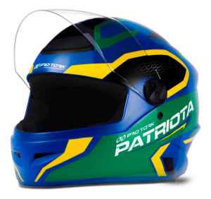 CAPACETE R8 PRO TORK PATRI TAM.60 AZ/VD