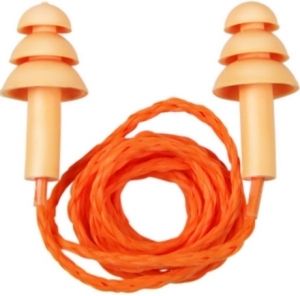 PROTETOR PLUG EM SILICONE LARANJA