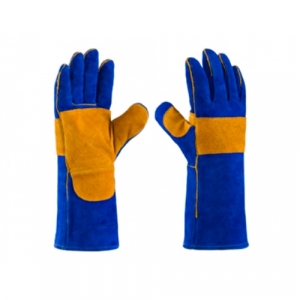 LUVA DE SOLDADOR EM RASPA E COURO -SUPER WELD